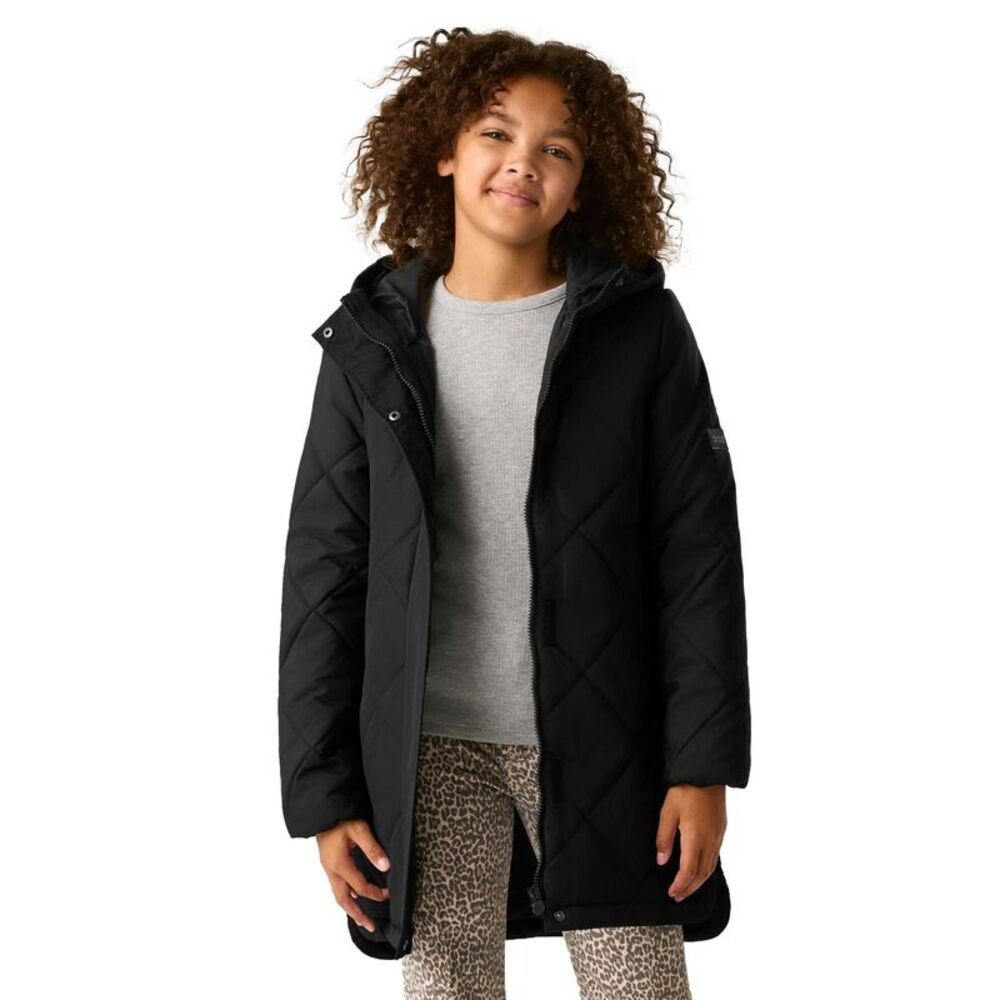 Regatta Childrens/Kids Elryse Quilted Padded Jacket / Black